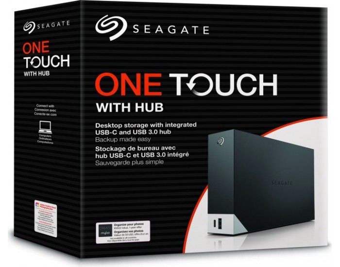 SEAGATE EXTERNAL HARD DISK 6TB ONE TOUCH HUB 3.5? (WITH ADAPTER)
